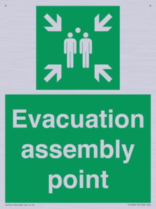 Evacuation assembly point